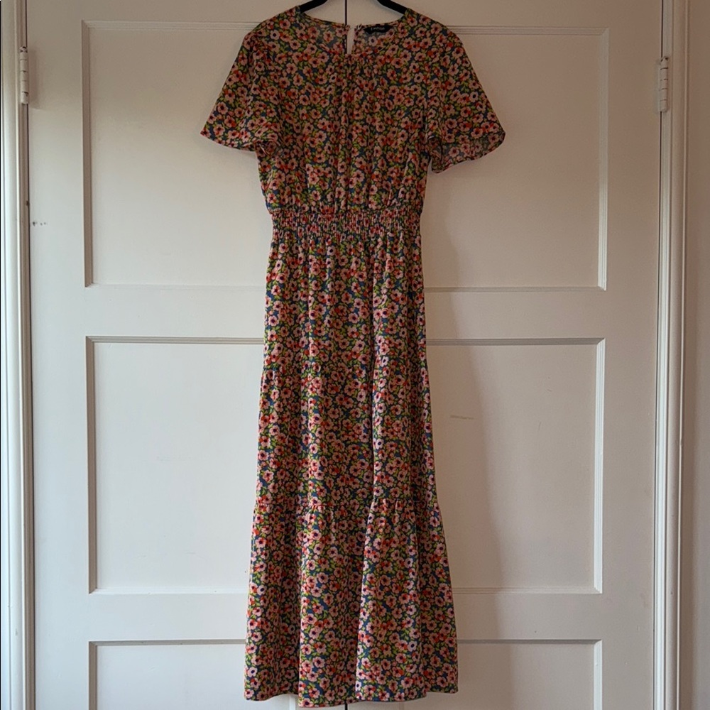 Floral Print Maxi Dress